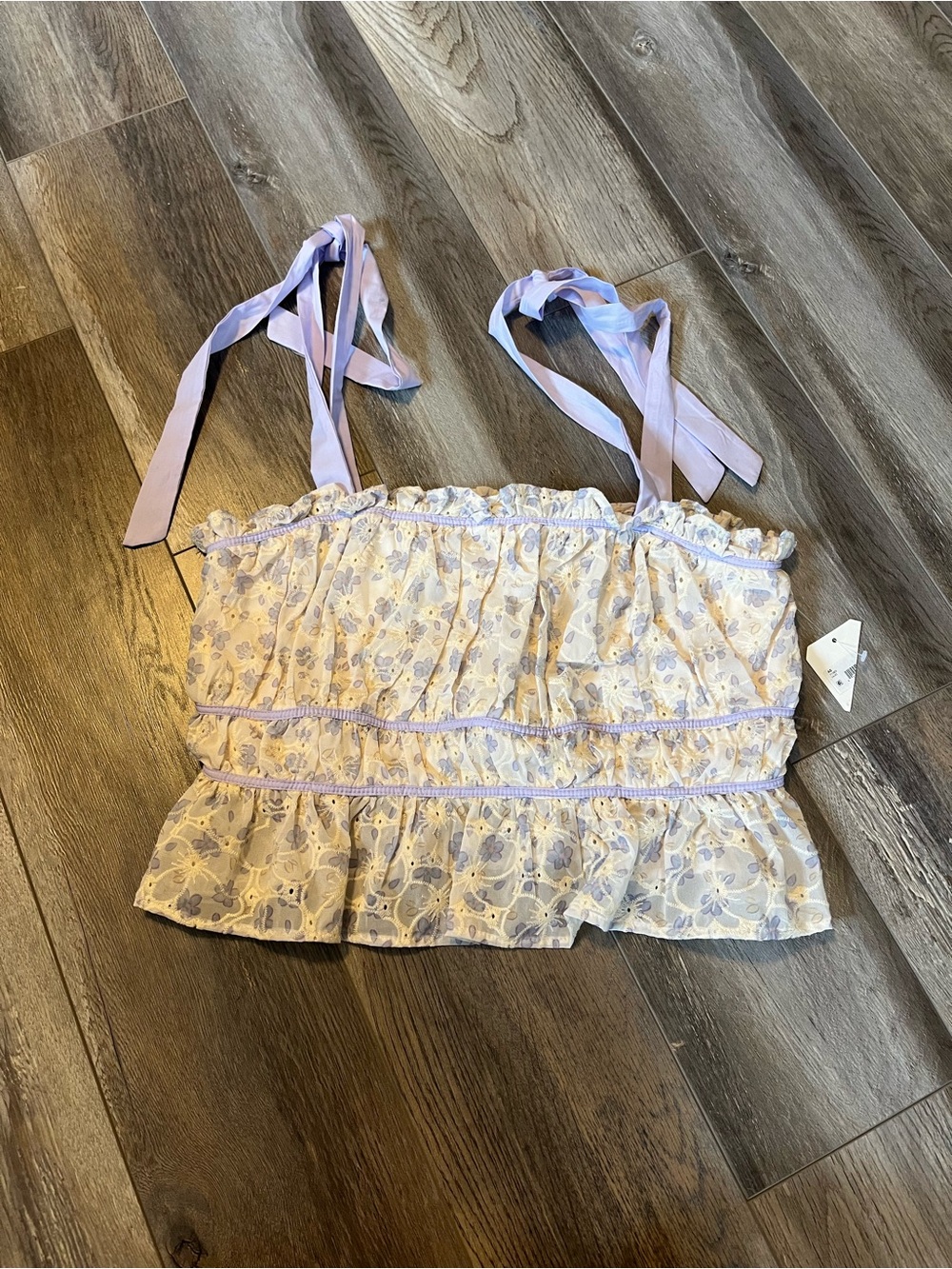 NWT Altar’d State Purple Floral Tank Top